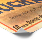 In-Line-Skate 1890 Poster (Ecke)