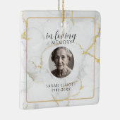 In living memory, funeral, loved one Ornament (Rechts)