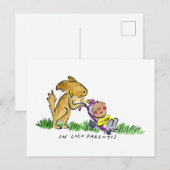 In Loco Parentis Postkarte (Vorne/Hinten)