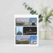 In Los Angeles Kalifornien Postkarte (Stehend Vorderseite)