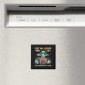 In Loser Alien macht Ufo Funny Hintern Stuff Magnet (In Situ (Geschirrspüler))