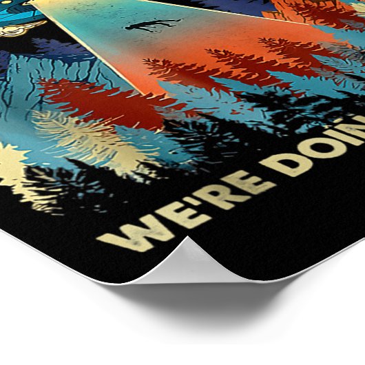 In Loser Alien macht Ufo Funny Hintern Stuff Poster (Ecke)