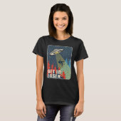 In Loser Alien Ufo T-Shirt (Vorne ganz)