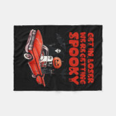 In Loser werden wir gespitzt lustiges Halloween-Sk Fleecedecke (Vorderseite (Horizontal))
