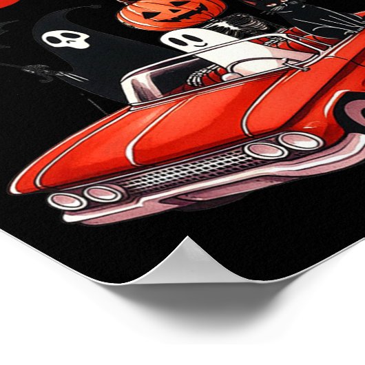 In Loser werden wir gespitzt lustiges Halloween-Sk Poster (Ecke)