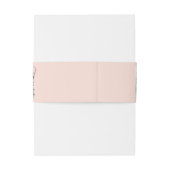 In Love Blossoming Under the Cherry Trees Einladungsbanderole (Rückseitenbeispiel)