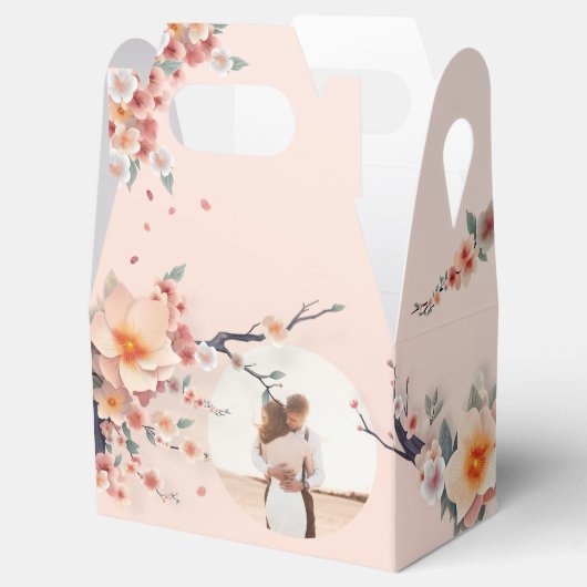 In Love Blossoming Under the Cherry Trees Geschenkschachtel (Geöffnet)