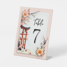 In Love Blossoming Under the Cherry Trees Sockelschild