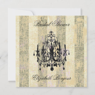 In Love Chandelier ~ Einladungen