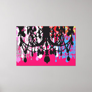 In Love Chandelier ~XLARGE 60X40 Leinwand 2,5" dic