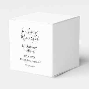 In Love Erinnerung an Namensbeerdigung Erinnerung  Geschenkschachtel