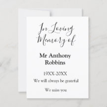 In Love Erinnerung an Namensbeerdigung Erinnerung