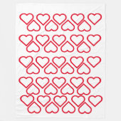in love fleecedecke (Vorderseite)