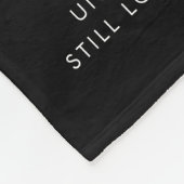 In Love Memory 2 Foto Gedicht Tribute Blanket Fleecedecke (Ecke)