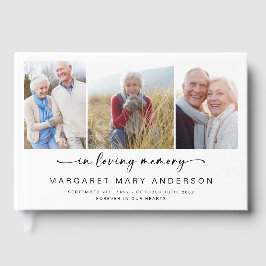 In Love Memory 3 Foto Beerdigung Gästebuch