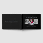 In Love Memory 3 Foto Beerdigungsdienst Gästebuch (Voll)