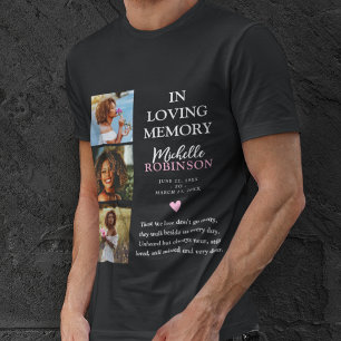 In Love Memory 3 Foto Tribute T-Shirt
