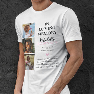 In Love Memory 3 Foto Tribute T-Shirt