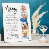 In Love Memory 4 Foto Heaven Wedding Memorial Fotoplatte (Seite)