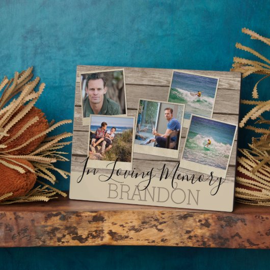 In Love Memory | 5 FOTO | Gedenkstätte Fotoplatte (Seite)