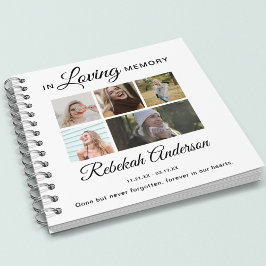 In Love Memory | 5 FOTO | Memorial Guest Notizblock