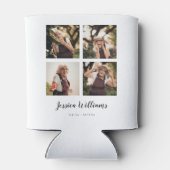 In Love Memory | 5 FotoCollage | Memorial Dosenkühler (Rückseite)