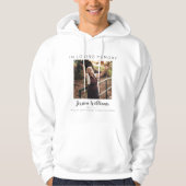 In Love Memory | 5 FotoCollage | Memorial Hoodie (Vorderseite)