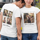 In Love Memory | 5 FotoCollage | Memorial T-Shirt