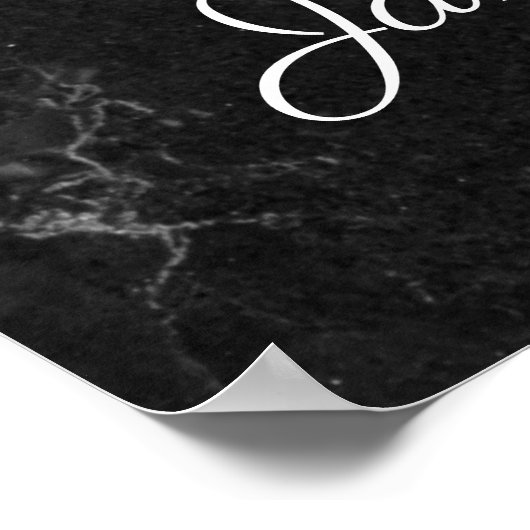 In Love Memory | 6 Foto Collage Beerdigung Poster (Ecke)