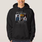 In Love Memory | 6 FotoCollage | Memorial Hoodie (Vorderseite)