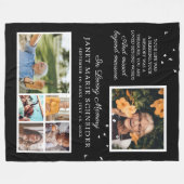 In Love Memory | 6 Kostenvoranschlag für Fotosamml Fleecedecke (Vorderseite (Horizontal))