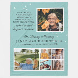 In Love Memory | 6 Kostenvoranschlag für Fotosamml Fleecedecke