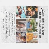 In Love Memory | 6 Kostenvoranschlag für Fotosamml Fleecedecke (Vorderseite (Horizontal))