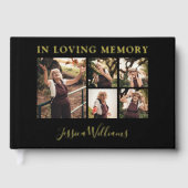 In Love Memory | 9 FOTO | Memorial Gästebuch (Vorderseite)