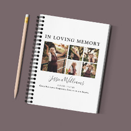In Love Memory | 9 FOTO | Memorial Guest Book Notizblock