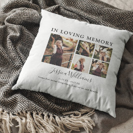 In Love Memory | 9 FOTO | Memorial Throw Pillow Kissen