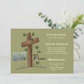 In Love Memory Ankündigung (Stehend Vorderseite)