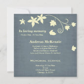 In Love Memory Ankündigung (Vorderseite)