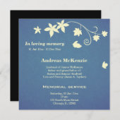 In Love Memory Ankündigung (Vorne/Hinten)