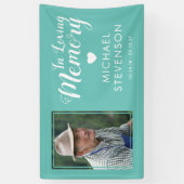 In Love Memory | Aquamarines Memorial Foto Banner (Vertikal)