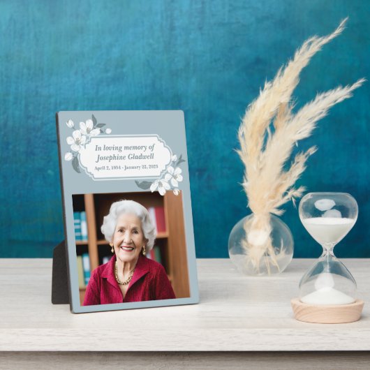 In Love Memory Beautiful Memorial Service Foto Fotoplatte (Seite)