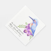 In Love Memory Beerdigung Serviette (Ecke)