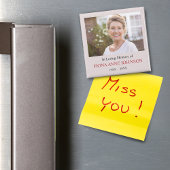 In Love Memory Beileid Foto Magnet