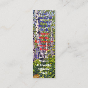 In Love Memory Book Mark Prayer Card Telefonnummerkarte