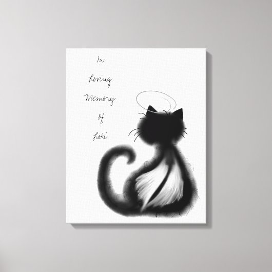 In Love Memory Canvas Print Leinwanddruck (Vorderseite)
