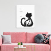 In Love Memory Canvas Print Leinwanddruck (Insitu (Wohnzimmer))