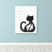 In Love Memory Canvas Print Leinwanddruck (Insitu (Holzboden))
