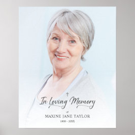 In Love Memory Classic Foto Poster