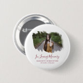 In Love Memory Custom Foto Memorial Beerdigung Button (Vorne & Hinten)