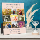 In Love Memory Custom Zitat 9 FotoCollage Fotoplatte (Seite)